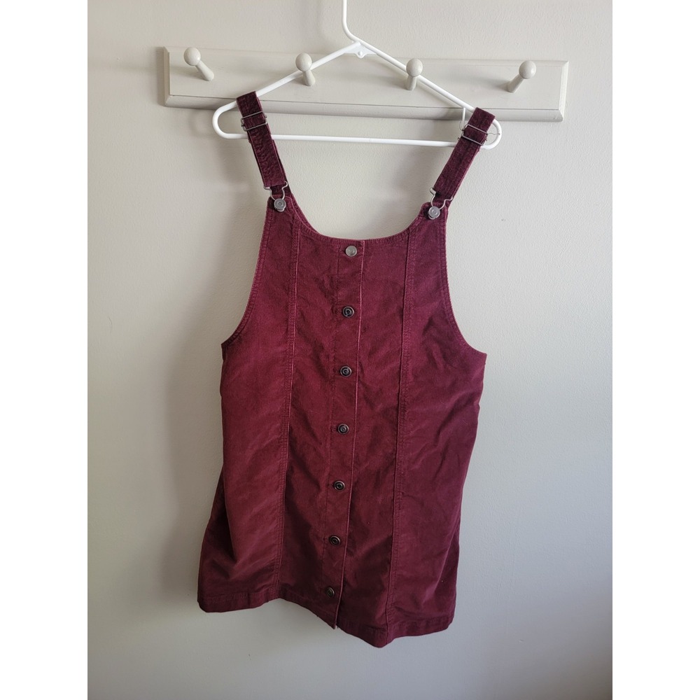 Celebrity Pink Medium Women's Corduroy Jumper Dress Y2k 90s Clueless Grunge EUC